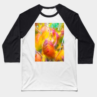 The Autumnal Cherry Tree Baseball T-Shirt